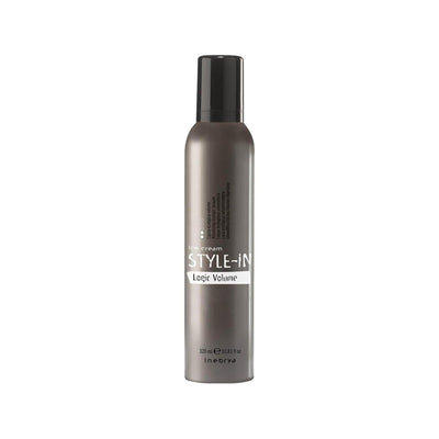 Inebrya Ice Cream Style-In Logic Volume Volumizing Ecologic Lacquer 320 ml - Natural Volumizing Hair Spray for Environme