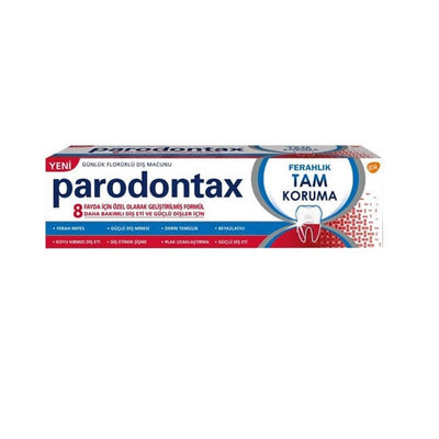 Parodontax Tam Koruma Dis Macunu Adult Toothpaste for Gum Health - Multi-Benefit Oral Care