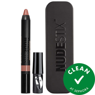 Nudestix Intense Matte Lip + Cheek Pencil: 3-in-1 Long-Lasting, Non-Drying Color - Clean Beauty for Lips & Cheeks! Nudestix Matte Lip & Cheek Pencil: Long-Lasting, Clean Beauty matte lip pencil, cheek blush pencil, 3-in-1 makeup pencil, long-lasting lipstick, non-drying matte lipstick, paraben-free makeup, sulfate-free makeup, phthalate-free makeup, clean beauty makeup, intense pigment lip color, lip pencil, cheek pencil, blush, lipstick, lip liner, multipurpose makeup, travel makeup, vegan makeup, cruelty-