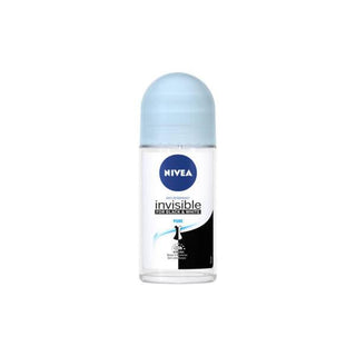 Nivea Invisible Pure Deodorant Roll-On: 48-Hour Protection & Anti-Stain Formula for Black & White Clothes - Long Lasting Sweat & Odor Protection Nivea Invisible Deodorant: 48H Protection & Anti-Stain Nivea deodorant, roll-on deodorant, invisible deodorant, anti-stain deodorant, deodorant for black clothes, deodorant for white clothes, long lasting deodorant, 48 hour deodorant, sweat protection, odor protection, deodorant, anti-stain, white mark protection, yellow stain reduction, 48-hour protection, persona
