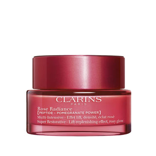 Clarins Rose Radiance Cream: Even Skin Tone & Boost Radiance (50ml) - Brightening Facial Cream Clarins Rose Radiance Cream - Even Skin Tone & Radiance Clarins Rose Radiance Cream, ton eşitleyici krem, tone evening cream, radiance cream, skin brightening cream, facial cream, skin tone cream, 50 ml cream, Clarins, rose cream, radiance, even skin tone, brightening, skin discoloration, blemishes, youthful glow, skincare, beauty, travel size, daily skincare, pre-makeup, moisturizer, face cream, gifts for her, sk