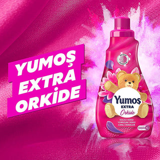 yumos-extra-orchid-laundry-softener-1008ml, yumos-extra-orchid-usage Yumoş Extra Orchid Laundry Softener - Pro-Care Technology for Long-lasting Freshness | 1008 ml Yumoş Extra Orchid Laundry Softener 1008 ml laundry-softener, yumos, orchid-fragrance, fabric-care, softness, long-lasting-freshness, home-care, parents, homeowners, ai-generated