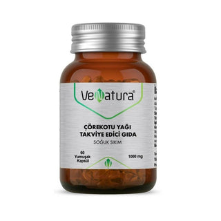 VeNatura Black Seed Oil Supplement - 1000 mg, 60 Soft Capsules, Cold-Pressed for Maximum Health Benefits VeNatura Black Seed Oil 1000 mg - 60 Capsules black seed oil supplement, dietary supplement, natural health products, cold-pressed black seed oil, black cumin seed oil capsules, health and wellness, natural remedies, traditional health practices, wellness supplements