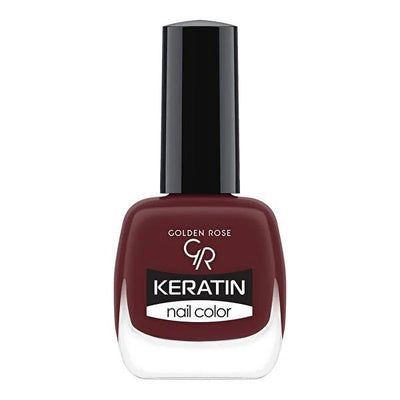 Golden Rose Keratin Nail Polish - Long Lasting Nail Color with Keratin Enrichment - Nail Polish with Keratin