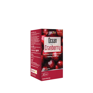 Ocean Cranberry Supplement - Urinary Tract Health Support with 30 Capsules Ocean Cranberry Supplement - 30 Capsules for UTI Prevention cranberry supplement, urinary tract health, cranberry extract capsules, natural health supplements, dietary supplements for UTI prevention, health and wellness, women's health, men's health, preventive healthcare, natural remedies, Ocean brand, capsule supplements, urinary health support