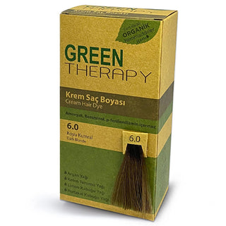 green therapy cream hair dye 6.0 dark blonde, nourishing hair dye with argan oil Green Therapy Cream Hair Dye 6.0 Dark Blonde - Nourishing Formula for Women | 3.38 fl. oz. Green Therapy Cream Hair Dye 6.0 Dark Blonde green-therapy, cream-hair-dye, natural-hair-color, women-hair-care, argan-oil, dark-blonde-dye, hair-dye, damaged-hair-solution, hair-color, ai-generated