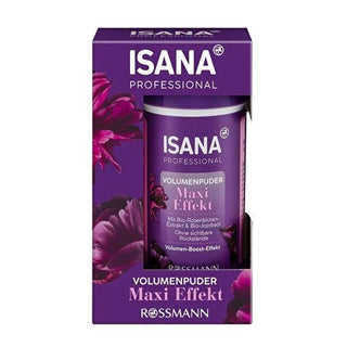 Isana Professional Hair Volume Powder Maxi Effect Rose 10g - Adds Volume without Residue, Dermatologically Tested Isana Hair Volume Powder - Adds Volume, Dermatologically Tested hair volume powder, dermatologically tested hair products, non-residue hair volumizer, floral scented hair powder, Isana Professional Hacim Pudrası, volumizing hair product, hair care, beauty products, hair volume enhancer, lightweight hair volumizer, fragrance hair powder