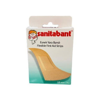 Sanitabant Flexible Wound Bandage 12-Pack - Comfortable, Elastic Bandages for Minor Cuts & Scrapes Sanitabant Flexible Wound Bandage 12-Pack - Comfortable & Elastic flexible wound bandage, elastic bandage, wound care, first aid, bandage for minor cuts, Sanitabant, comfortable bandage, hypoallergenic bandage, active lifestyle, family first aid, minor wound care, cut protection, scrape care