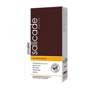 Prozinc Medicated Shampoo for Dandruff & Oily Scalp - Salicylic Acid, 10.14 fl oz