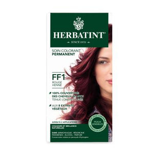 Herbatint FF1 Rouge Henne Hair Dye: Natural Henna Red, Ammonia & Paraben-Free...