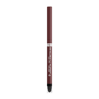L'Oreal Paris Infallible Eyeliner: 36H Velvet Bordeaux - Smudge-Proof, Waterproof, Automatic Eyeliner for Smoky Eyes & Precise Definition L'Oreal Infallible Eyeliner: Long-Lasting & Smudge-Proof eyeliner, long-lasting eyeliner, smudge proof eyeliner, waterproof eyeliner, automatic eyeliner, bordeaux eyeliner, smoky eye makeup, Loreal eyeliner, velvet eyeliner, infallible eyeliner, gel eyeliner, eye makeup, women's makeup, makeup, cosmetics, defining eyes, enhancing eyes, easy application, dual-sided eyeline