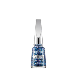 Flormar Glitter Nail Polish GL07 - 11 ml - Sparkly Nail Enamel for Creative Nail Art Flormar Glitter Nail Polish - Sparkly Nail Enamel glitter nail polish, Flormar nail enamel, nail polish with glitter particles, cosmetic nail care, beauty nail products, nail art, sparkly nail finish, decorative nail polish, beauty enthusiasts, nail care, cosmetics, glamorous nail designs, personalized nail art