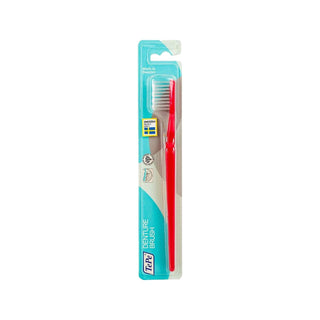 Tepe Denture Brush Pink - Effective Cleaning for Denture Wearers Tepe Denture Brush Pink - Effective Denture Cleaning denture brush, Tepe denture brush, pink denture brush, denture cleaning brush, oral hygiene for dentures, denture care, oral hygiene tools, dental care, Tepe oral care, manual denture brush, pink oral care products