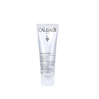 Caudalie Vinoperfect Anti-Dark Spot Hand Cream - Moisturizing & Brightening 1.69 fl oz Caudalie Vinoperfect Hand Cream - Anti-Dark Spot & Moisturizing hand cream, anti-dark spot, Caudalie Vinoperfect, moisturizing hand care, skincare for hands, brightening hand cream, natural hand cream, vine-based skincare, dark spot correction, dry hand solution, hand moisturizer, skincare routine, cosmetic hand care