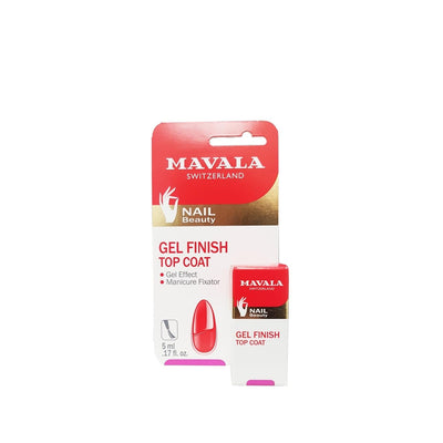 Mavala Jel Görünümlü Son Kat 5 ml - Professional Nail Care Final Coat for Long-Lasting Finish