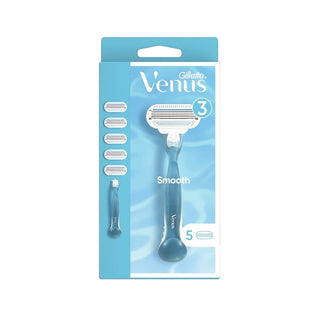 Gillette Venus Smooth Electric Razor for Women with 5 Replacement Blades - Women's Electric Shaver Starter Kit Gillette Venus Electric Razor for Women - Smooth Shaving Gillette Venus Electric Razor, Women's Electric Shaver, Smooth Shaving Experience, Electric Razor with Replacement Blades, Starter Kit for Electric Shaver, Women's Grooming, Electric Shavers for Women, Shaving Kit, Personal Care, Gillette Venus, Women's Shaving, Electric Razors