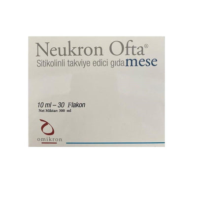 Neukron Citicoline Oral Solution Supplement - 30 x 10ml Vials, Brain Health & Cognitive Support