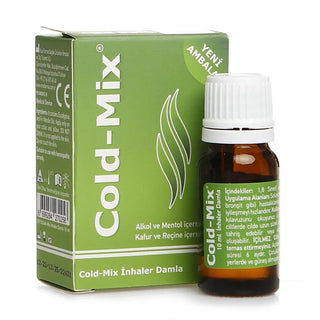 cold-mix inhaler drop bottle, Cold-Mix Inhaler Drop on a pillow, Ingredients of Cold-Mix Inhaler Drop Cold-Mix Inhaler Drop - Unclogs Nasal Congestion | 10ml Cold-Mix Inhaler Drop - 10ml cold-mix, inhaler-drop, nasal-congestion, natural-remedy, eucalyptus-oil, breathing-aid, ai-generated, 10ml, relief, aromatherapy