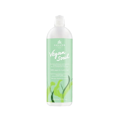 Kallos Cosmetics Vegan Soul Bitkisel Protein ve Avokado Yağlı Besleyici Şampuan 1000 ml - Natural Vegan Shampoo with Avo