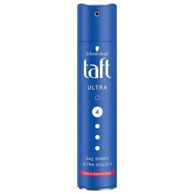 Taft Strong Hold Hair Spray - Ultra Powerful, Long-Lasting Styling with Arginin