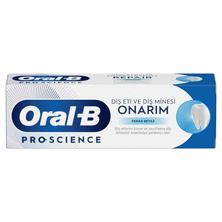 oral-b pro-science toothpaste for sensitive teeth 75 ml, toothpaste tube with repairing formula for gum health Oral-B Pro-Science Toothpaste - Repairing Formula for Sensitive Teeth and Gum Health | 75 ml Oral-B Pro-Science Toothpaste for Sensitive Teeth 75 ml oral-b, sensitive-teeth-toothpaste, gum-health, daily-use, enamel-repair, toothpaste, oral-care, ai-generated, dental-care, health-and-beauty