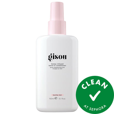 Gisou Honey Infused Leave-In Conditioner for Dry & Damaged Hair - Hydrating, Natural, Cruelty-Free