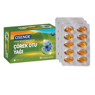 Osende Black Seed Oil Supplement - 30 Soft Capsules | Natural Health Product Osende Black Seed Oil Supplement | 30 Soft Capsules black seed oil supplement, Nigella sativa oil, dietary supplement, soft capsules, herbal supplement, natural health product, wellness supplement, health and wellness, Osende, black seed oil benefits, natural remedy