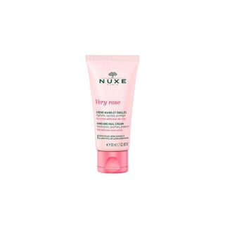 Nuxe Very Rose Hand And Nail Cream 50ml - Natural Moisturizing Hand Cream with Rose Scent Nuxe Very Rose Hand Cream 50ml - Natural Rose Scent hand cream, nail care cream, natural hand cream, rose scented hand cream, moisturizing hand cream, Nuxe, Very Rose, hand care, nail moisturizer, natural skincare, cosmetic cream, rose fragrance, dry hand relief, healthy nail care, portable skincare, travel skincare