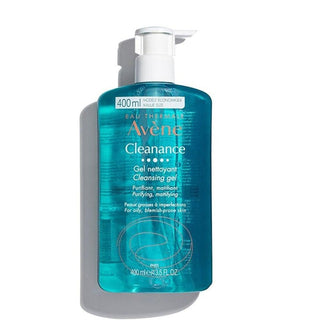 Avene Cleanance Cleansing Gel 400ml - Gentle Face and Body Wash for Oily, Acne-Prone Skin Avene Cleanance Cleansing Gel 400ml for Oily Skin Avene Cleanance Cleansing Gel, Oily skin care, Acne prone skin cleanser, Face and body wash, Avene Thermal Water skincare, Gentle cleanser, Non-irritating skincare, Oil control, Acne treatment, Skincare routine, Daily cleanser, Sensitive skin products