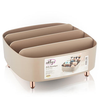 Eklips Bella Cosmetic Organizer: Stylish Makeup Storage for Vanity, Bathroom & Desk - Declutter with Elegant Design Eklips Bella Cosmetic Organizer: Makeup Storage | Declutter Now cosmetic organizer, makeup storage, bathroom organizer, desk organizer, vanity organizer, makeup organizer, storage organizer, Eklips Bella Düzenleyici, organizer, makeup storage solution, vanity storage, bathroom storage, desk storage, organization, declutter, home organization, office organization, beauty organization, sleek des