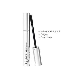 Golden Rose False Lashes Mascara 9ml - Voluminous, Lengthening, Dramatic Eye Makeup