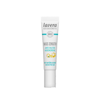 Lavera Basis Sensitiv Anti-Ageing Q10 Eye Cream - Natural Anti-Aging Eye Care for Sensitive Skin, 0.51 fl oz Lavera Q10 Eye Cream - Anti-Aging for Sensitive Skin Anti-Aging Eye Cream, Q10 Eye Cream, Natural Skincare, Organic Eye Cream, Sensitive Skin Eye Care, Lavera, Basis Sensitiv, Anti-Aging Skincare, Eye Care, Natural Eye Cream, Organic Skincare, Sensitive Skin Care, Q10 Skincare, Fine Lines and Wrinkles Reduction, Skin Elasticity Improvement, Natural Anti-Aging, Gentle Eye Cream