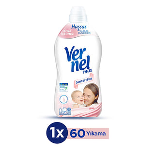 vernel max sensitive fabric softener 1440 ml bottle, soft fabrics with vernel max sensitive formula, vibrant laundry with vernel max sensitive Vernel Max Sensitive Fabric Softener - Specially Formulated for Sensitive Skin | 1440 ml Vernel Max Sensitive Fabric Softener 1440 ml vernel, fabric-softener, sensitive-skin, laundry-care, soft-fabric, fresh-smell, gentle-formula, ai-generated, long-lasting-freshness, clothes-softener