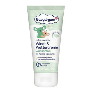 Babydream Extra Gentle Baby Cream for Sensitive Skin - Hypoallergenic, Natural Ingredients, 1.69 fl oz Babydream Extra Gentle Baby Cream - Sensitive Skin Care baby cream, sensitive skin care, natural baby products, hypoallergenic baby cream, dermatologically tested, baby skincare, gentle baby products, almond oil, shea butter, chemical-free baby care
