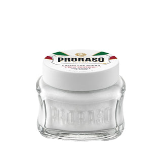 Proraso Pre-Shave Cream with Green Tea and Oat Extract - Soothes Sensitive Skin, Natural Ingredients, 3.38 fl oz Proraso Pre-Shave Cream - Natural & Soothing for Sensitive Skin Pre-Shave Cream, Green Tea and Oat Extract, Proraso, Sensitive Skin Shaving, Natural Shaving Products, Shaving Essentials, Men's Grooming, Natural Ingredients, Soothing Skincare, Shaving Preparation