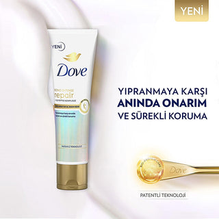 Dove Bond Intense Repair Leave-In Hair Conditioner: Reverse Damage, Peptide Repair & Heat Protection for Silky, Strong Hair Dove Bond Repair Conditioner: Repair & Protect Damaged Hair leave-in hair conditioner, bond repair cream, damaged hair treatment, peptide hair repair, heat protection for hair, chemical damage repair, Dove hair repair, no-rinse hair treatment, Bio-Protein hair care, hair bond strengthening, hair repair, hair treatment, conditioner, leave-in conditioner, peptide complex, bio-protein, he