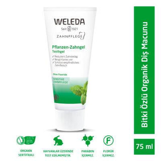 Weleda Natural Toothpaste, 75ml - Vegan, Fluoride-Free Oral Care for Health-Conscious Individuals Weleda Natural Toothpaste - Vegan & Fluoride-Free natural toothpaste, vegan toothpaste, fluoride-free toothpaste, organic oral care, natural oral hygiene products, Weleda, cruelty-free, plant-based, oral health, sustainable oral care, eco-friendly toothpaste, healthy gums, fresh breath, vegan oral care, chemical-free toothpaste