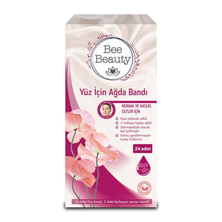 Bee Beauty Facial Wax Strips for Easy Hair Removal - Painless, Dermatologically Tested, 24 Count Bee Beauty Facial Wax Strips - Painless Hair Removal facial wax strips, easy hair removal, dermatologically tested wax, pain-free waxing, wax strips for sensitive skin, beauty, personal care, hair removal, waxing, facial care, smooth skin, salon quality at home, travel friendly, compact beauty products, grooming essentials