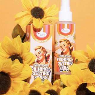 theBalm Twice as Nice: Makeup Setting Spray & Primer - Alcohol-Free, Vitamin B5 & Caffeine - Long Lasting, Flawless Finish theBalm Twice as Nice Setting Spray - Long Lasting Makeup makeup setting spray, makeup primer, alcohol-free setting spray, vitamin B5 setting spray, caffeine setting spray, theBalm setting spray, long lasting makeup spray, makeup finishing spray, primer and setting spray, face mist, setting spray, primer, alcohol-free, vitamin B5, caffeine, theBalm, long lasting, finishing spray, theBal