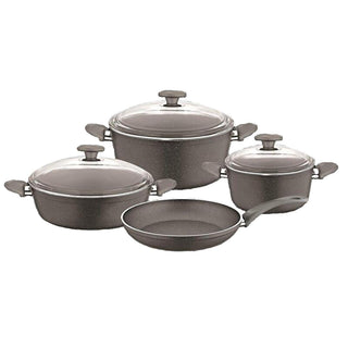 Papilla 7-Piece Non-Stick Cookware Set - Durable Aluminum, PFOA-Free, Ergonomic Design Papilla Non-Stick Cookware Set - 7 Pieces, PFOA-Free & Durable Non-stick cookware set, Aluminum cookware, PFOA-free cookware, Heat-resistant glass lid cookware, Ergonomic cookware set, Cookware, Kitchen Essentials, Cooking Enthusiast, Home Cooks, Durable Cookware, Healthy Cooking, Easy Cleaning, Kitchen Upgrade