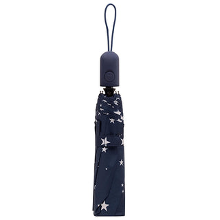 Eklips Automatic Umbrella: Compact Folding Travel Umbrella, Windproof, Navy Blue Star Pattern, Easy Open/Close Eklips Automatic Umbrella: Compact, Windproof, Stylish Star Design automatic umbrella, compact umbrella, folding umbrella, travel umbrella, windproof umbrella, star pattern umbrella, navy blue umbrella, portable rain umbrella, easy open close umbrella, umbrella, rain gear, weather protection, portable umbrella, small umbrella, lightweight umbrella, durable umbrella, stylish umbrella, gift for her, 