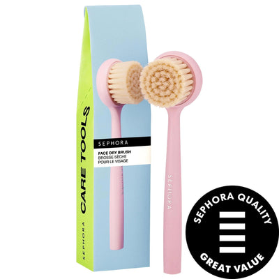 Sephora Collection Face Dry Brush - Exfoliate & Revitalize Skin, Vegan & Cruelty-Free - Gentle Cleansing, Pore Uncloggin