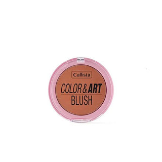Callista Color Art Blush - Copper My Way - Natural, Highly Pigmented Cheek Color for Everyday Use Callista Color Art Blush - Natural, Highly Pigmented Cheek Color Cosmetic Blush, Makeup for cheeks, Natural blush, High-pigment blush, Copper blush shade, Everyday makeup, Natural makeup looks, Cheek color, Cosmetics, Beauty products, Cruelty-free, Argan kernel oil, Tocopherol, Antioxidant properties, Nourishing ingredients, Soft texture, Long-lasting color, Versatile shade options, Gift ideas for her, Makeup e