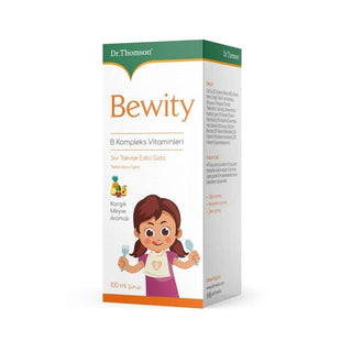 dr thomson bewity b complex 100 ml bottle, dr thomson bewity b complex liquid vitamin for kids Dr. Thomson Bewity B Complex - Vitamin Supplement | 100 ml Dr. Thomson Bewity B Complex - Vitamin Supplement | 100 ml dr-thomson, b-vitamins, children-vitamins, liquid-supplement, vitamin-b-complex, health, nutrition, vitamins-for-kids, dietary-supplement, ai-generated