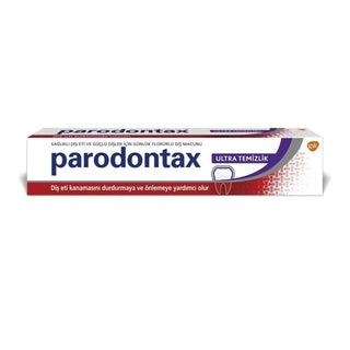 Parodontax Ultra Temizlik Diş Macunu 75ml - Fluoride Toothpaste for Gum Care & Oral Hygiene Parodontax Ultra Temizlik Diş Macunu 75ml - Best Fluoride Toothpaste Parodontax Ultra Temizlik Diş Macunu, Toothpaste for gum care, Fluoride toothpaste, Adult toothpaste, Oral hygiene products, Gum care toothpaste, Daily oral hygiene, Malkron technology, Sodium bicarbonate toothpaste, Healthy gums, Oral health products