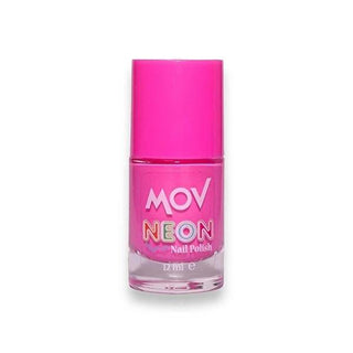 Mov Neon Pink Nail Polish: Ultra Shiny, Fast Drying, Long Lasting, Trendy & Eye-Catching Dusty Rose for Women Mov Neon Pink Nail Polish: Shiny, Fast Dry | Women's Trendy Color neon nail polish, pink nail polish, ultra shiny nail polish, fast drying nail polish, long lasting nail polish, trendy nail color, vibrant nail polish, dusty pink nail polish, eye catching nail polish, women's nail polish, nail polish, nail color, nail art, manicure, pedicure, cosmetics, beauty, women's fashion, gifts for her, trendy,