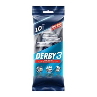 Derby Samurai Klasik 3 Razor Blades: Enjoy a Smooth, Comfortable Shave - 10 Count Pack for Long-Lasting Use Derby Samurai Razor Blades: Smooth Shave, Long-Lasting Comfort razor blades, men's shaving, shaving blades, triple blade razors, classic razor, Derby Samurai, shaving supplies, men's grooming, shaving, grooming, men's personal care, blade refill, shaving comfort, shave, classic design, comfort shave, smooth shave, gifts for him, personal care, shaving tool