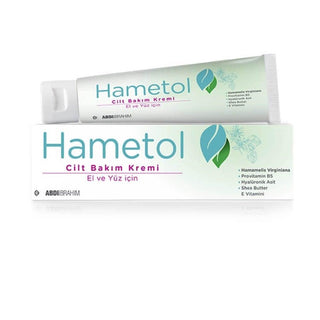 Hametol Moisturizing Cream for Sensitive Skin - Daily Skin Care with Hamamelis & Hyaluronic Acid Hametol Moisturizing Cream for Sensitive Skin moisturizing cream, daily skin care, sensitive skin products, natural skin care, Hametol Cilt Bakım Kremi, skin moisturization, Hamamelis Virginiana, Hyaluronic Acid, Shea Butter, skincare routine, dry skin relief, skin hydration