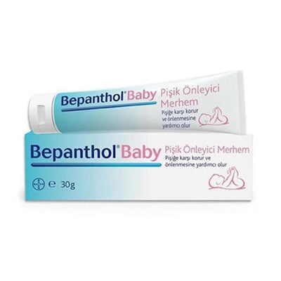 Bepanthol Baby Diaper Rash Cream - Gentle, Natural Relief for Sensitive Skin, 30g
