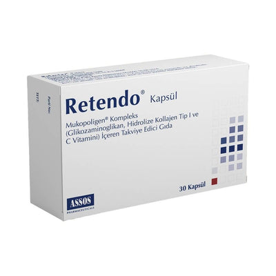 Retendo Dietary Supplement for Joint Health - Vitamin C, Glucosamine, Collagen Capsules